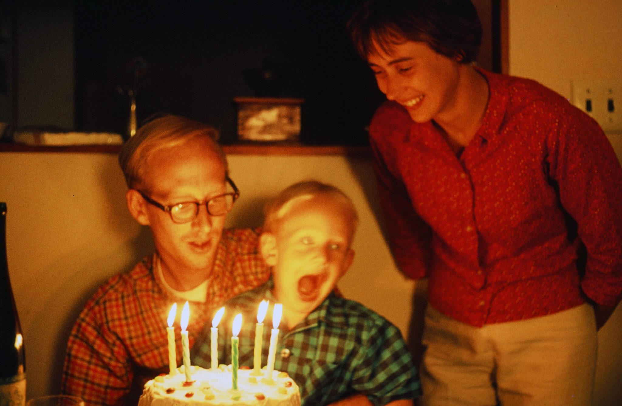Gale, Don, Kirk Bday Cake